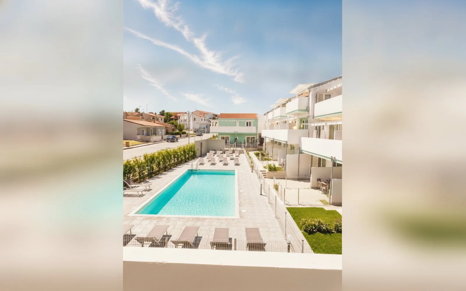 Blue Thermae Retreat — Appartamento con piscina a Santa Maria Coghinas, 