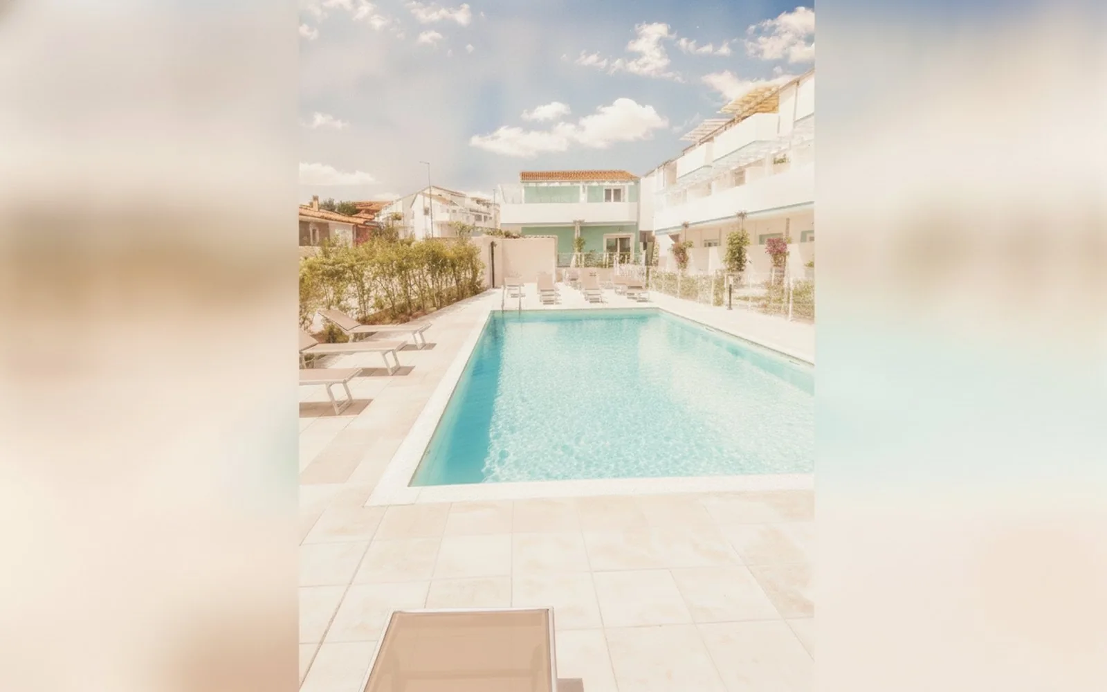 Blue Thermae Retreat — Appartamento con piscina a Santa Maria Coghinas, 